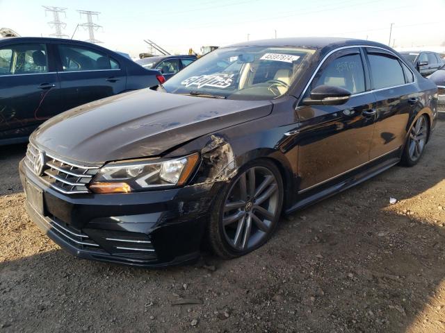 1VWDT7A30HC018905 - 2017 VOLKSWAGEN PASSAT R-LINE أسود صورة 1