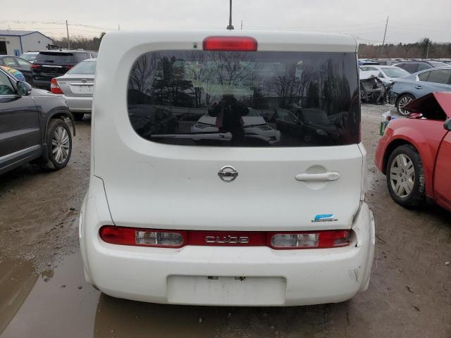 JN8AZ2KR7DT303951 - 2013 NISSAN CUBE S WHITE photo 6