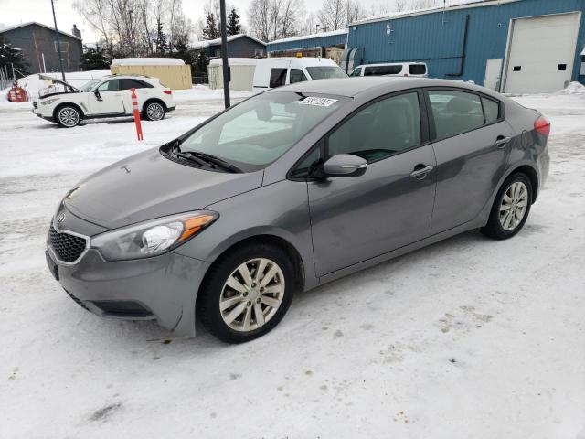 KNAFX4A62G5506715 - 2016 KIA FORTE LX GRAY photo 1