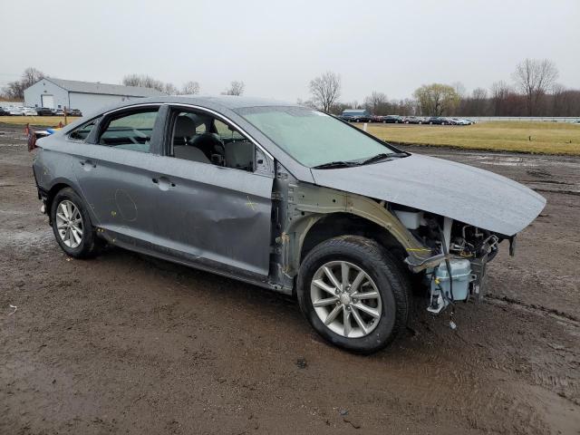 5NPE24AF7KH754920 - 2019 HYUNDAI SONATA SE GRAY photo 4