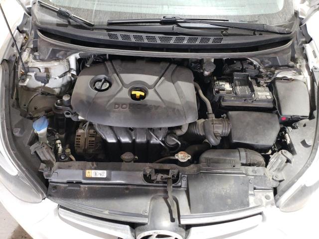 5NPDH4AE8GH692162 - 2016 HYUNDAI ELANTRA SE SILVER photo 11