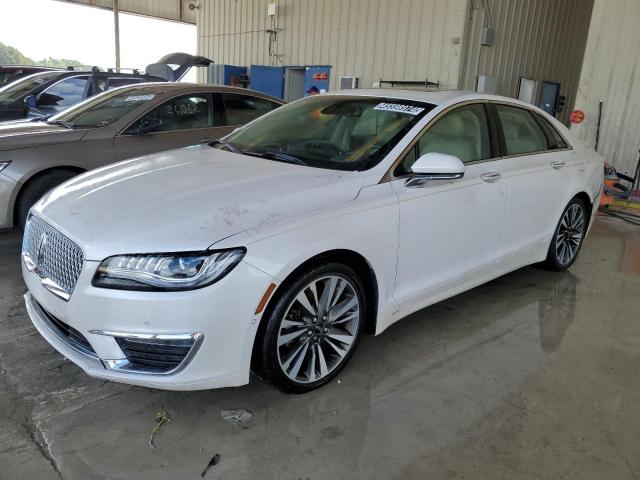 3LN6L5E94KR634206 - 2019 LINCOLN MKZ RESERVE II WHITE photo 1