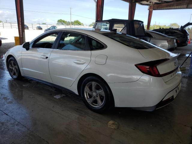 5NPEG4JA3MH128841 - 2021 HYUNDAI SONATA SE WHITE photo 2