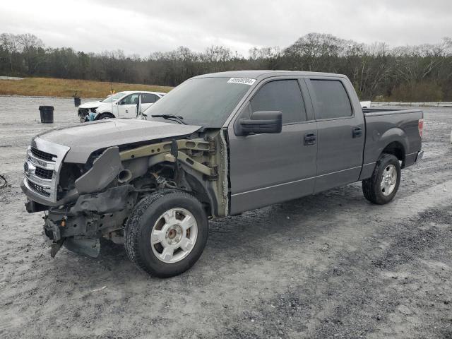 1FTFW1CF3DFB38469 - 2013 FORD F150 SUPERCREW GRAY photo 1
