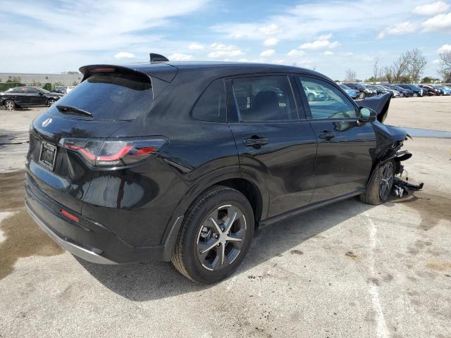 3CZRZ1H70RM724084 - 2024 HONDA HR-V EXL BLACK photo 3