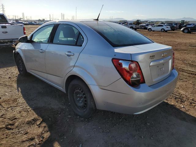 1G1JA5SH1E4143811 - 2014 CHEVROLET SONIC LS 银色 照片 2