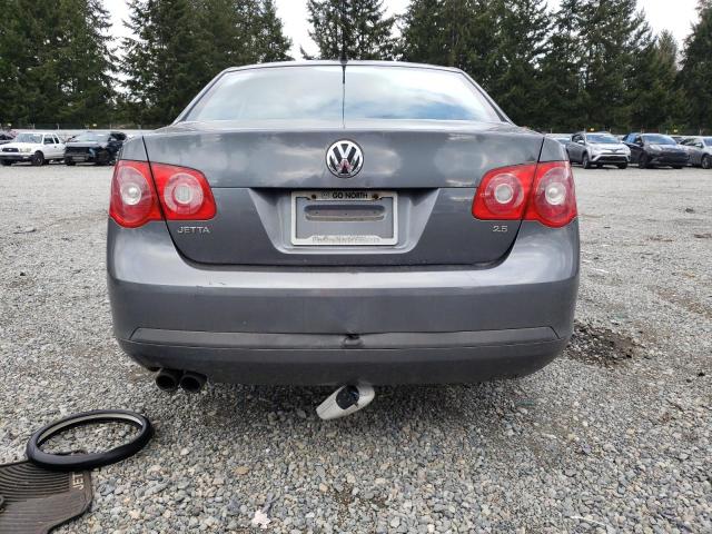 3VWEF71K67M199623 - 2007 VOLKSWAGEN JETTA WOLFSBURG 灰色 照片 6