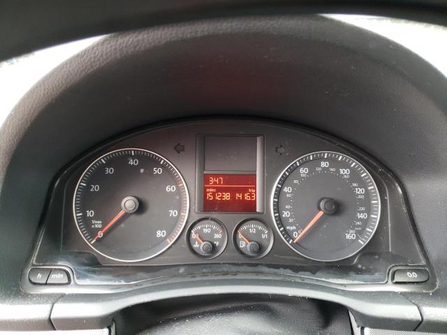 3VWEF71K67M199623 - 2007 VOLKSWAGEN JETTA WOLFSBURG 灰色 照片 9