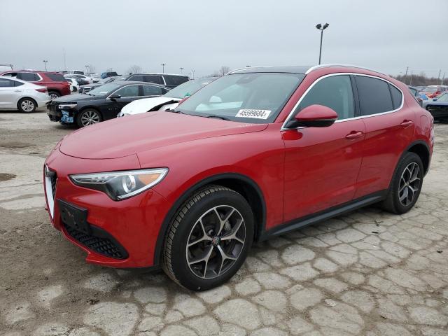 ZASFAKBN8J7C17145 - 2018 ALFA ROMEO STELVIO TI RED photo 1