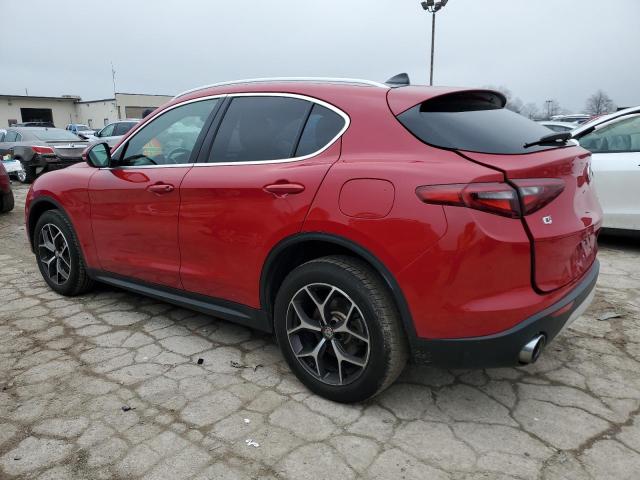 ZASFAKBN8J7C17145 - 2018 ALFA ROMEO STELVIO TI RED photo 2