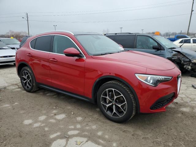 ZASFAKBN8J7C17145 - 2018 ALFA ROMEO STELVIO TI RED photo 4