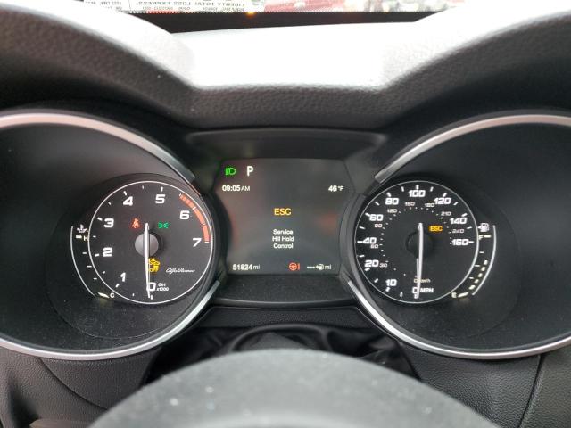 ZASFAKBN8J7C17145 - 2018 ALFA ROMEO STELVIO TI RED photo 9