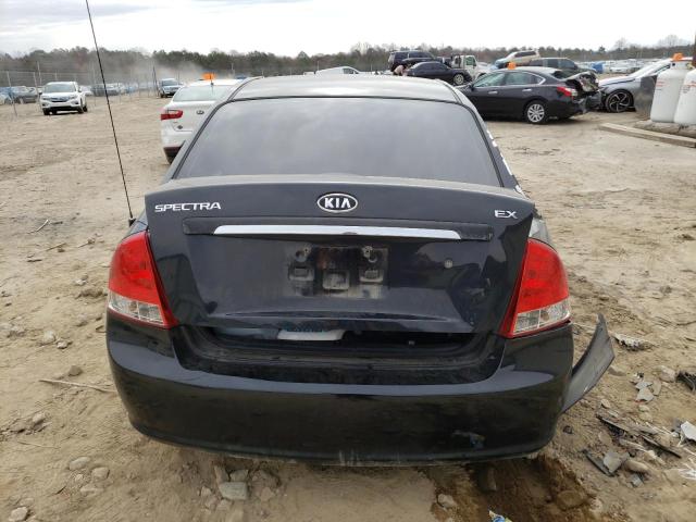 KNAFE122685583119 - 2008 KIA SPECTRA EX BLACK photo 6