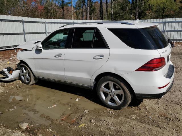 4JGDA5HB9HA828535 - 2017 MERCEDES-BENZ GLE 350 4MATIC WHITE photo 2