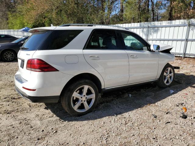 4JGDA5HB9HA828535 - 2017 MERCEDES-BENZ GLE 350 4MATIC WHITE photo 3