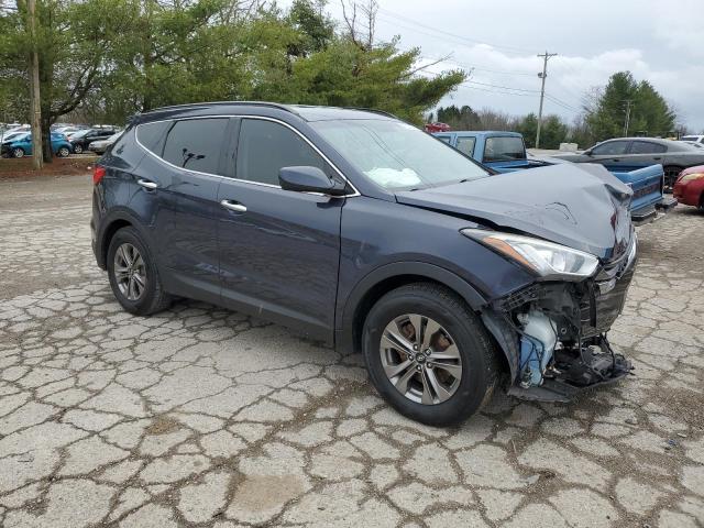 5XYZUDLB3FG262940 - 2015 HYUNDAI SANTA FE S BLUE photo 4