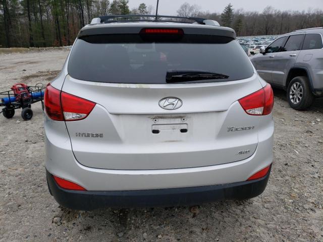 KM8JUCACXDU629813 - 2013 HYUNDAI TUCSON GLS SILVER photo 6