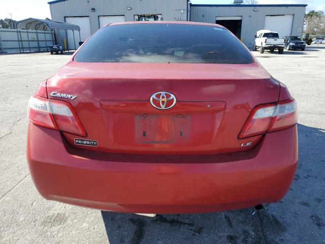 4T1BE46K19U271404 - 2009 TOYOTA CAMRY BASE BURGUNDY photo 6