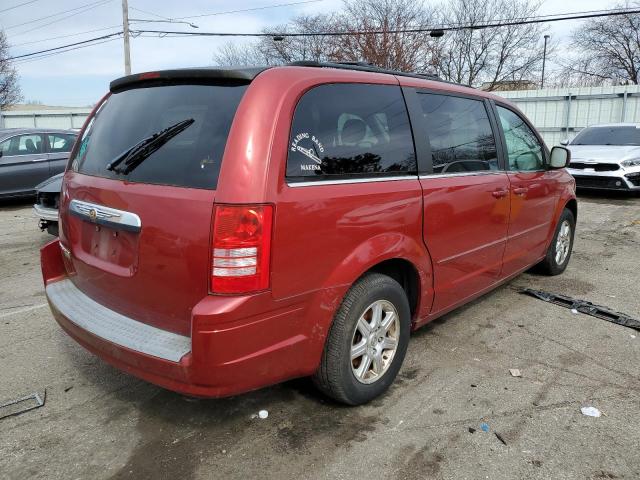 2A8HR54P68R127763 - 2008 CHRYSLER TOWN AND C TOURING RED photo 3