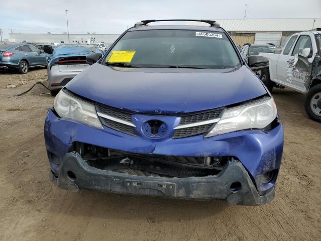 2T3BFREV3FW338710 - 2015 TOYOTA RAV4 LE BLUE photo 5