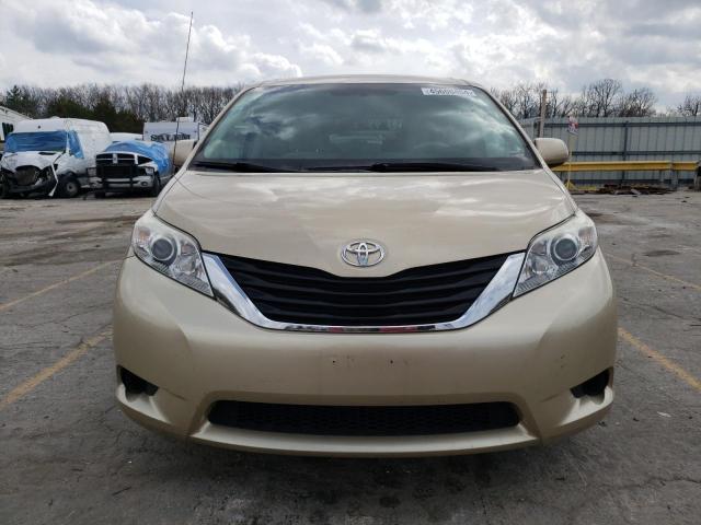 5TDKK3DC2BS042307 - 2011 TOYOTA SIENNA LE GOLD photo 5