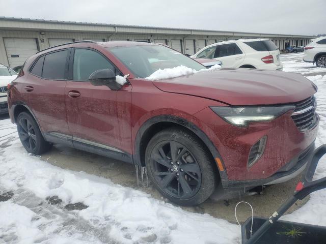 LRBFZNR48ND030283 - 2022 BUICK ENVISION ESSENCE Բորդո լուսանկար 4