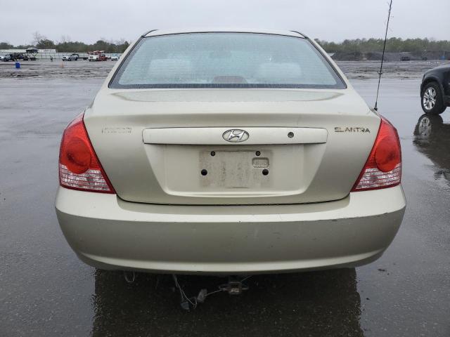 KMHDN46D76U213643 - 2006 HYUNDAI ELANTRA GLS BEIGE photo 6