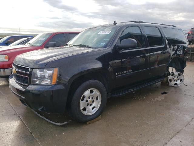 3GNFC16057G316179 - 2007 CHEVROLET SUBURBAN C1500 BLACK photo 1