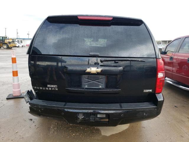 3GNFC16057G316179 - 2007 CHEVROLET SUBURBAN C1500 BLACK photo 6