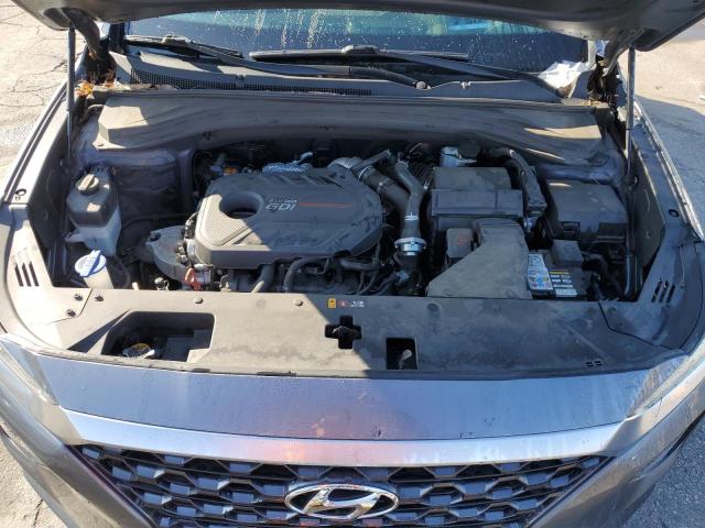 5NMS53AA4KH029913 - 2019 HYUNDAI SANTA FE LIMITED GRAY photo 11