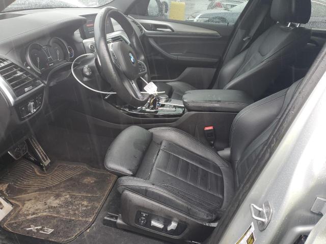 5UXTS3C52KLR72702 - 2019 BMW X3 XDRIVEM40I SILVER photo 7