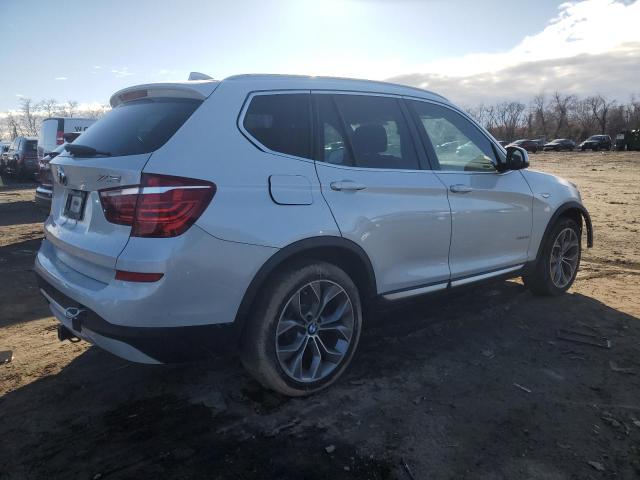 5UXWX9C5XF0D57326 - 2015 BMW X3 XDRIVE28I WHITE photo 3