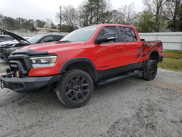 1C6SRFLTXKN738831 - 2019 RAM 1500 REBEL RED photo 1