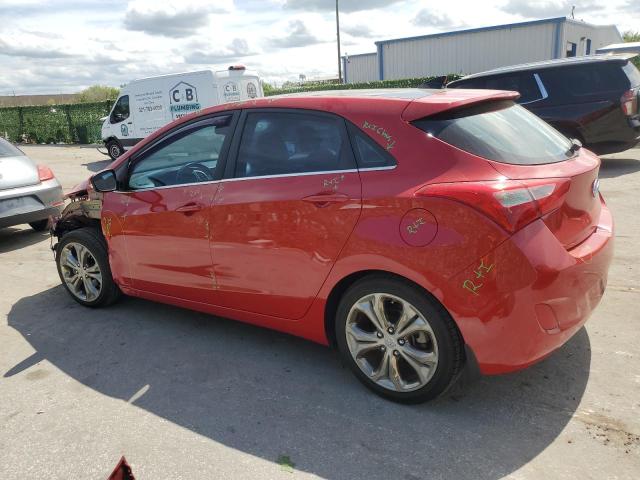 KMHD35LE7DU020186 - 2013 HYUNDAI ELANTRA GT RED photo 2