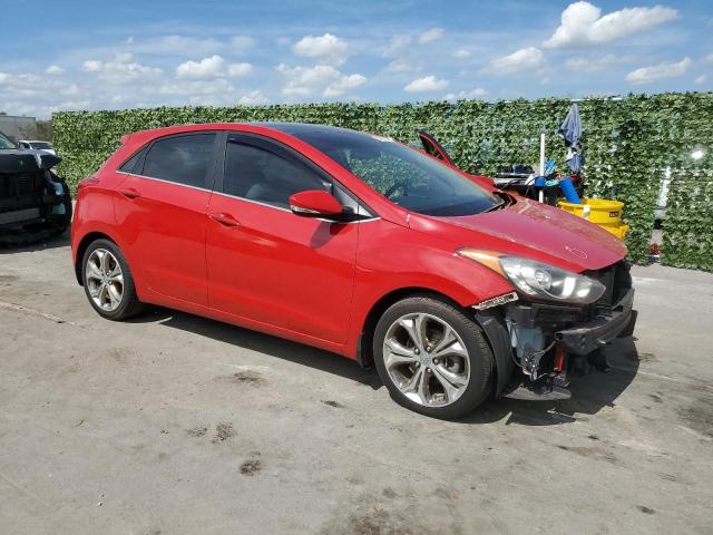 KMHD35LE7DU020186 - 2013 HYUNDAI ELANTRA GT RED photo 4