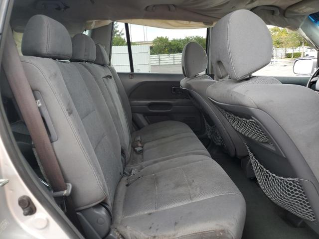 5FNYF28308B013615 - 2008 HONDA PILOT SE SILVER photo 11