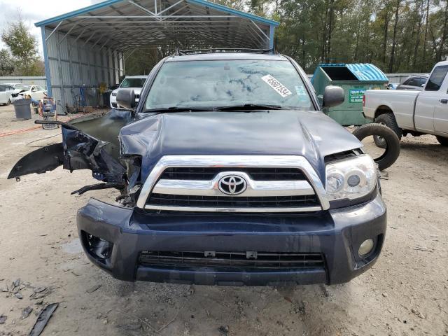 JTEZU14R660064414 - 2006 TOYOTA 4RUNNER SR5 BLUE photo 5