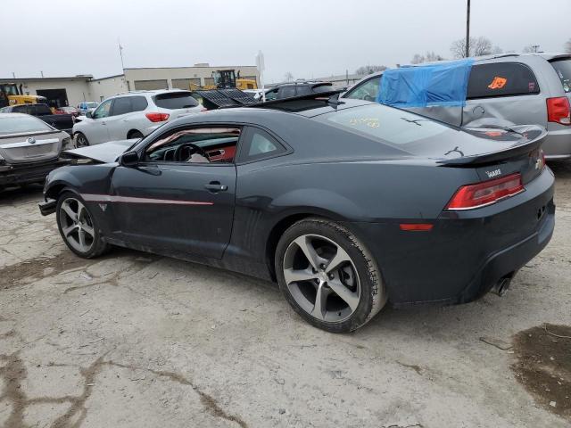 2G1FF1E33F9305081 - 2015 CHEVROLET CAMARO LT CHARCOAL photo 2