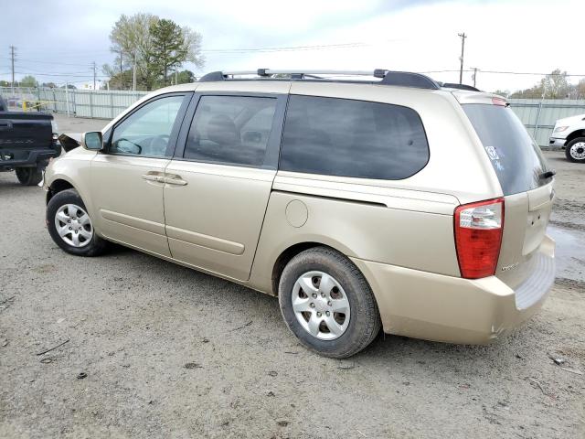 KNDMB233786197206 - 2008 KIA SEDONA EX GOLD photo 2