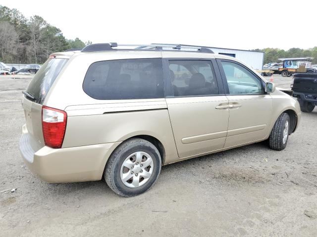 KNDMB233786197206 - 2008 KIA SEDONA EX GOLD photo 3