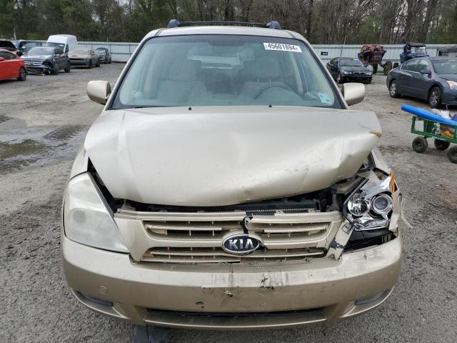 KNDMB233786197206 - 2008 KIA SEDONA EX GOLD photo 5