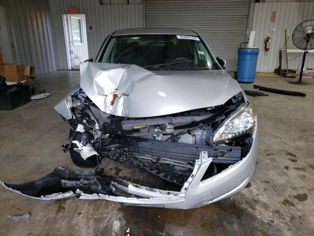 3N1AB7APXEL628468 - 2014 NISSAN SENTRA S SILVER photo 5