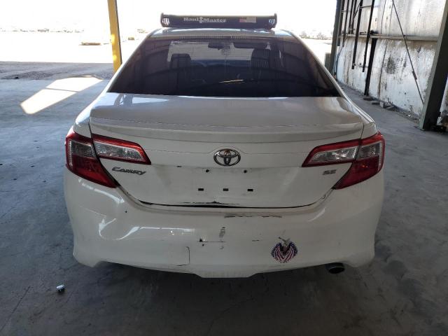 4T1BF1FK9EU810714 - 2014 TOYOTA CAMRY L WHITE photo 6