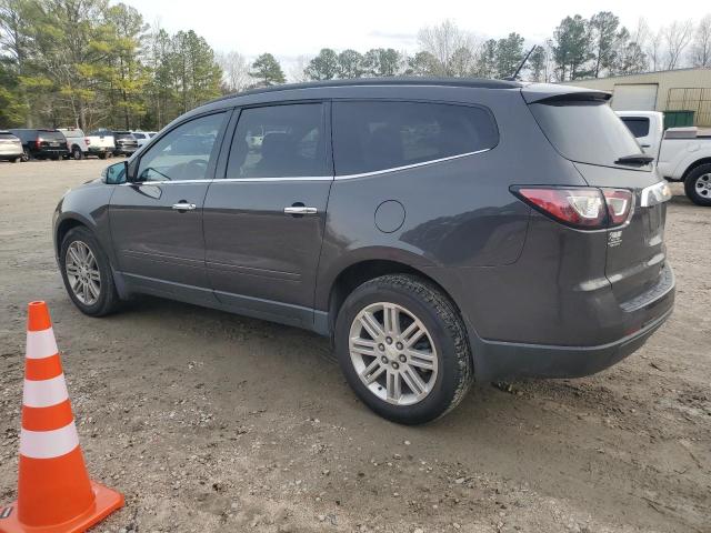 1GNKRGKDXEJ135146 - 2014 CHEVROLET TRAVERSE LT BLACK photo 2