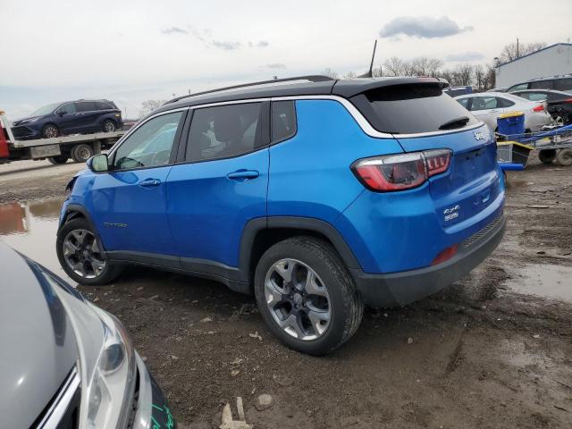 3C4NJDCB9MT550619 - 2021 JEEP COMPASS LIMITED BLUE photo 2