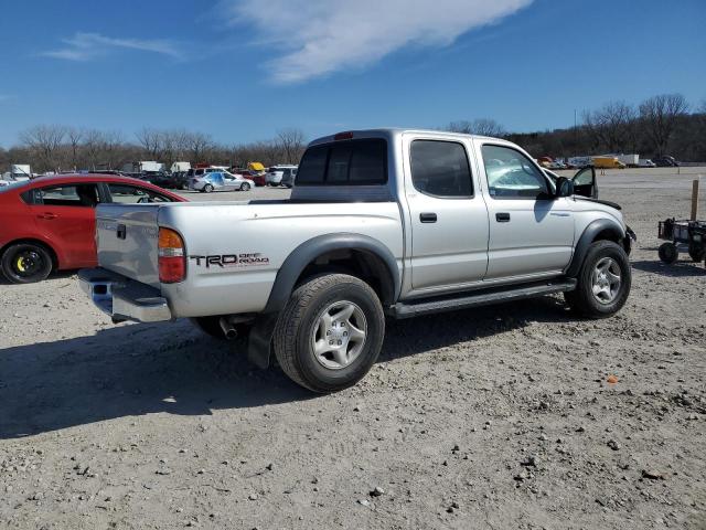 5TEGN92N23Z188389 - 2003 TOYOTA TACOMA DOUBLE CAB PRERUNNER SILVER photo 3