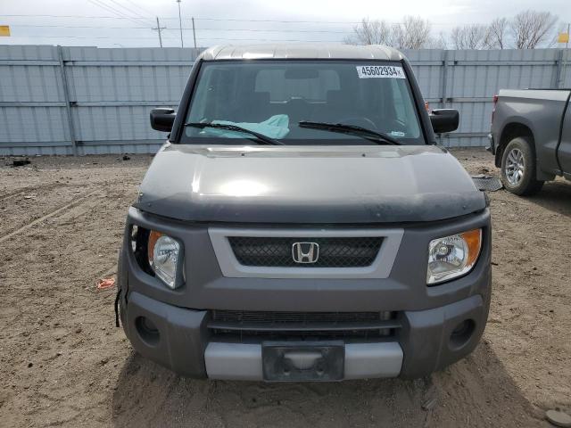 5J6YH28674L002052 - 2004 HONDA ELEMENT EX BLACK photo 5