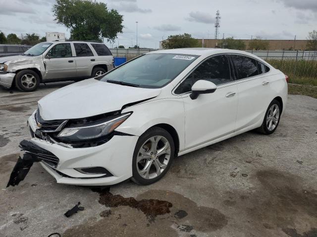 1G1BF5SM3J7107355 - 2018 CHEVROLET CRUZE PREMIER WHITE photo 1