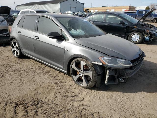 WVWWA7AU1KW156310 - 2019 VOLKSWAGEN GOLF R GRAY photo 4