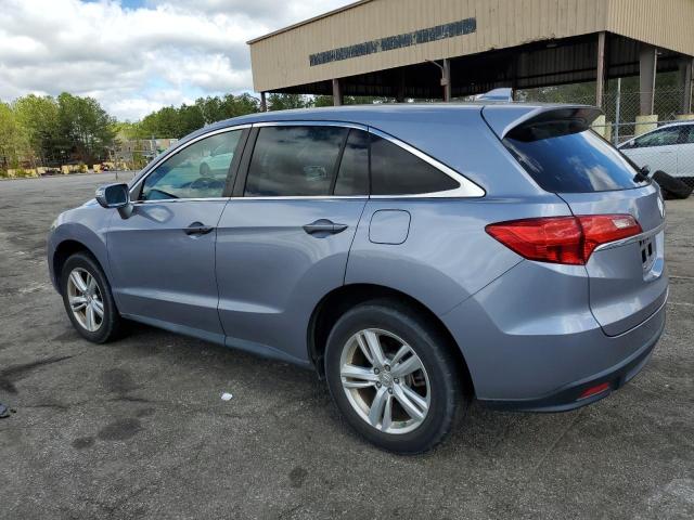 5J8TB3H56DL018579 - 2013 ACURA RDX TECHNOLOGY BLUE photo 2